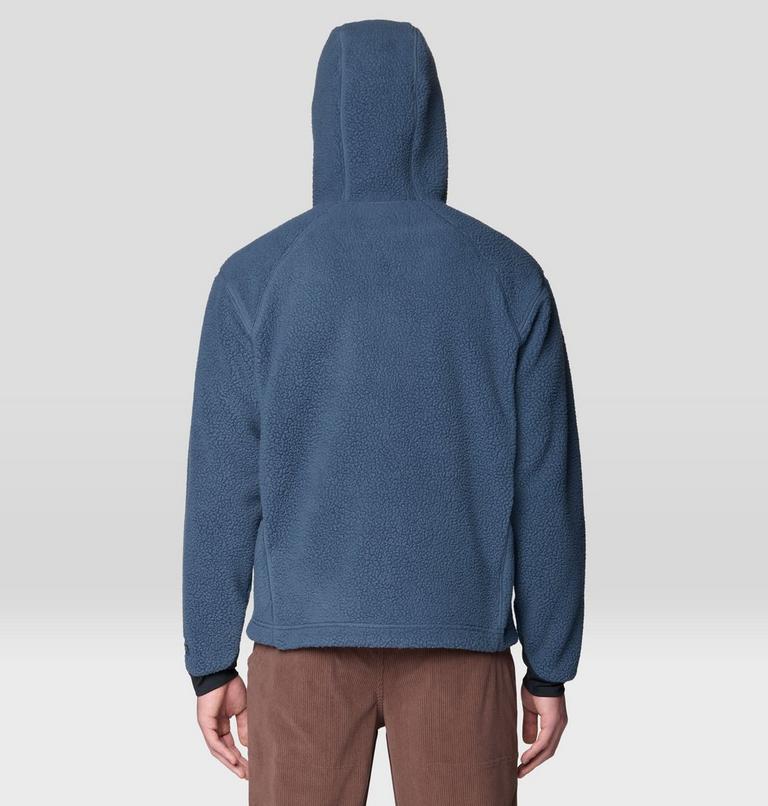Men's Deep Drift Fleece Hoody, Color: Astral Blue, image 2