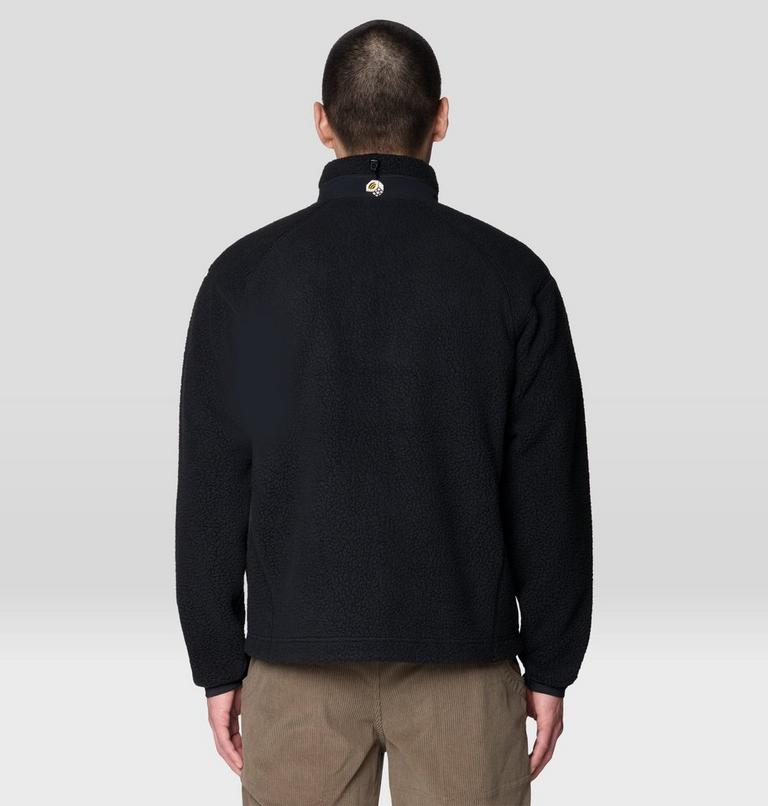 Men's Deep Drift Fleece Full Zip, Color: Black, image 2