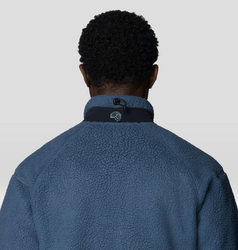 Men's Deep Drift Fleece Full Zip, Color: Astral Blue, image 5