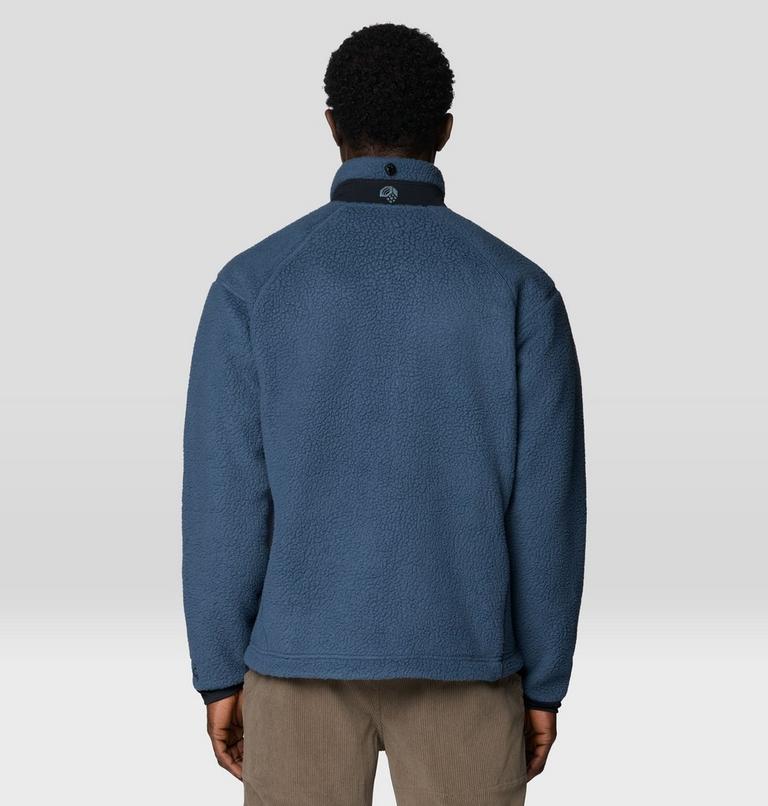Men's Deep Drift Fleece Full Zip, Color: Astral Blue, image 2