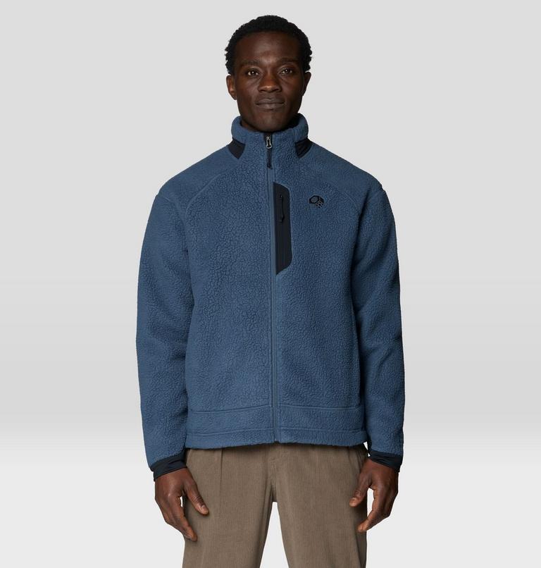Men's Deep Drift Fleece Full Zip, Color: Astral Blue, image 1