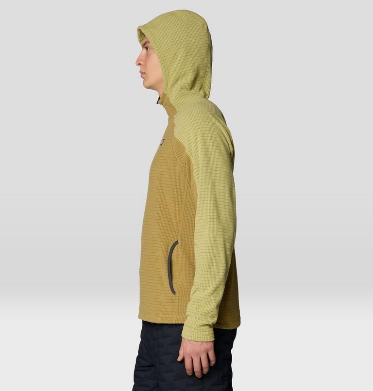 Men's Summit Grid Hoody, Color: Grassland, image 3