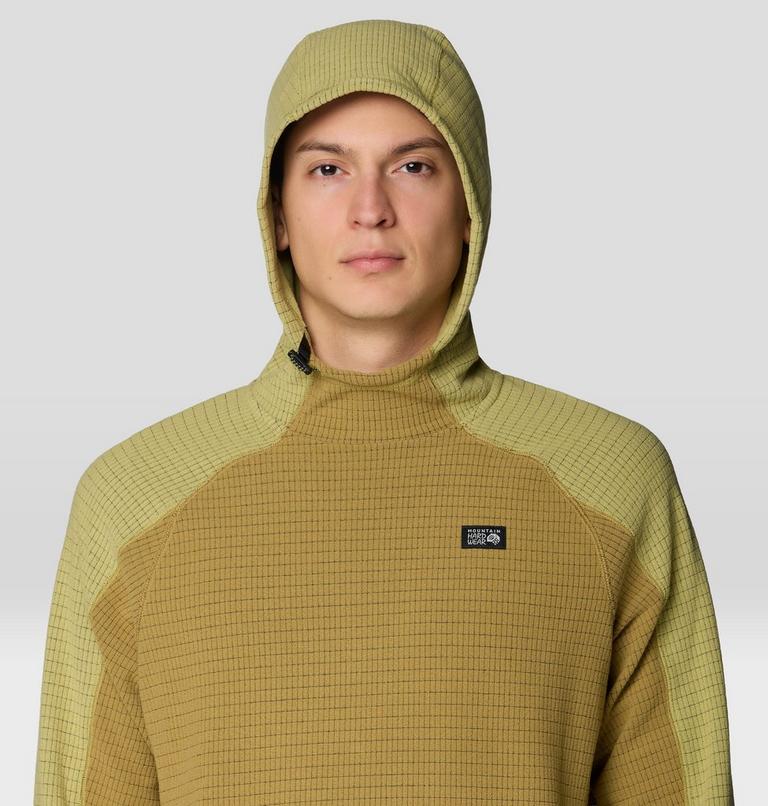 Men's Summit Grid Hoody, Color: Grassland, image 5