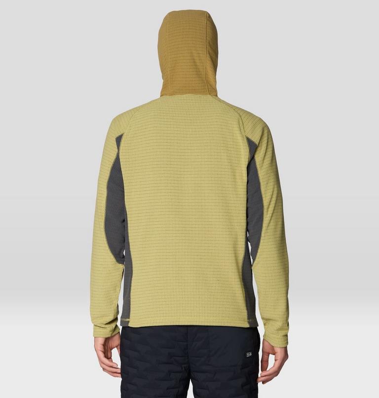 Men's Summit Grid Zip Hoody, Color: Forest Moss, image 3