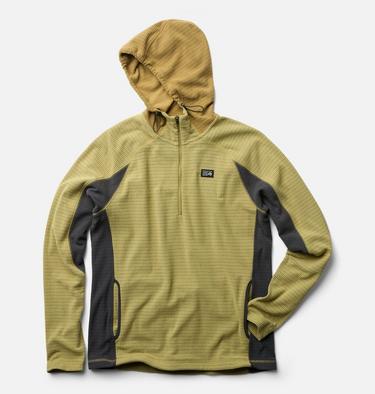 Men's Summit Grid Zip Hoody, Color: Forest Moss, image 6
