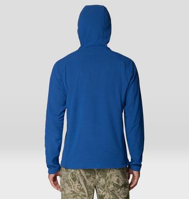 Men's Summit Grid Zip Hoody, Color: Berry Blue, image 23