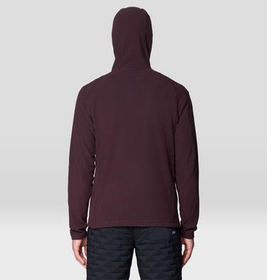 Men's Summit Grid Zip Hoody, Color: Deep Mulberry, image 15