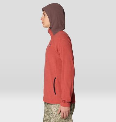 Men's Summit Grid Zip Hoody, Color: Mars Red, image 11