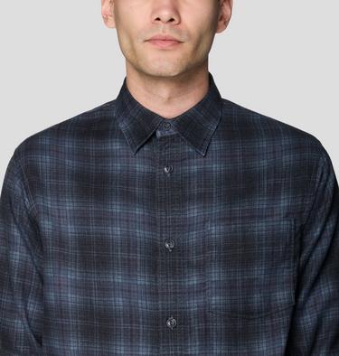 Men's A-Side Long Sleeve Shirt, Color: Astral Blue Richmond Plaid, image 8