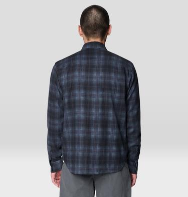 Men's A-Side Long Sleeve Shirt, Color: Astral Blue Richmond Plaid, image 6