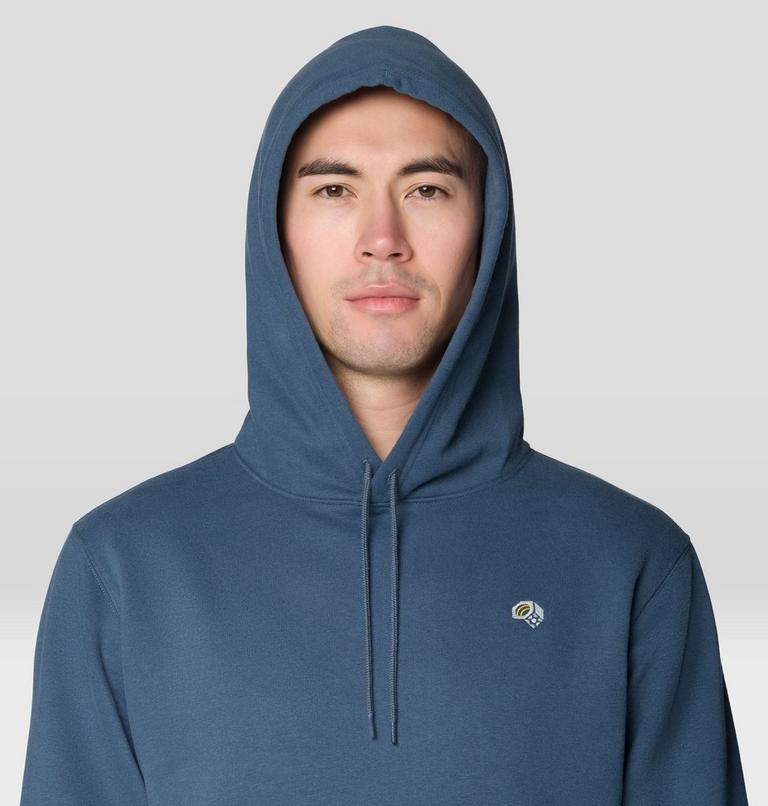 Men's MHW Logo Pullover Hoody, Color: Astral Blue, image 4