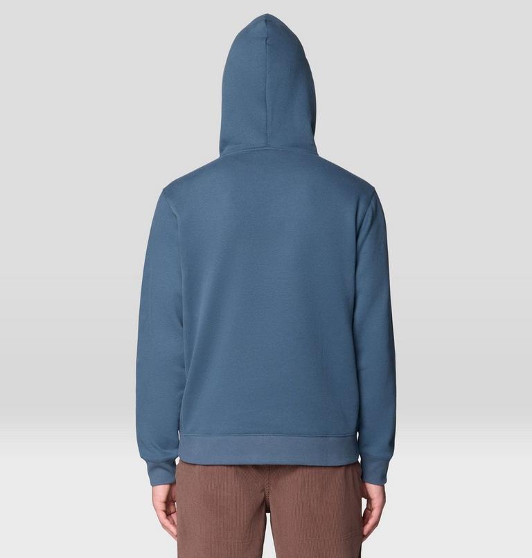 Men's MHW Logo Pullover Hoody, Color: Astral Blue, image 2