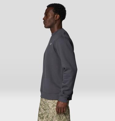 Men's MHW Logo Pullover Crew, Color: Shark, image 7