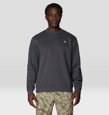 Men's MHW Logo Pullover Crew, Color: Shark, image 5
