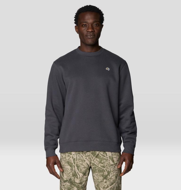 Men's MHW Logo Pullover Crew, Color: Shark, image 1