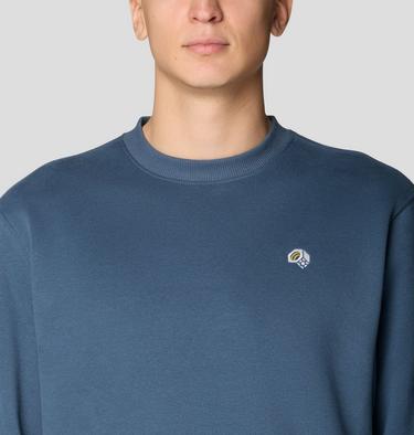 Men's MHW Logo Pullover Crew, Color: Astral Blue, image 12