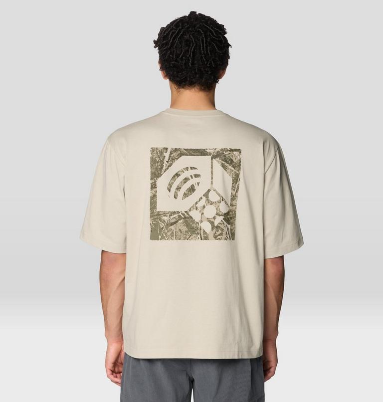 Men's Treecover Logo Short Sleeve, Color: Sandblast, image 2