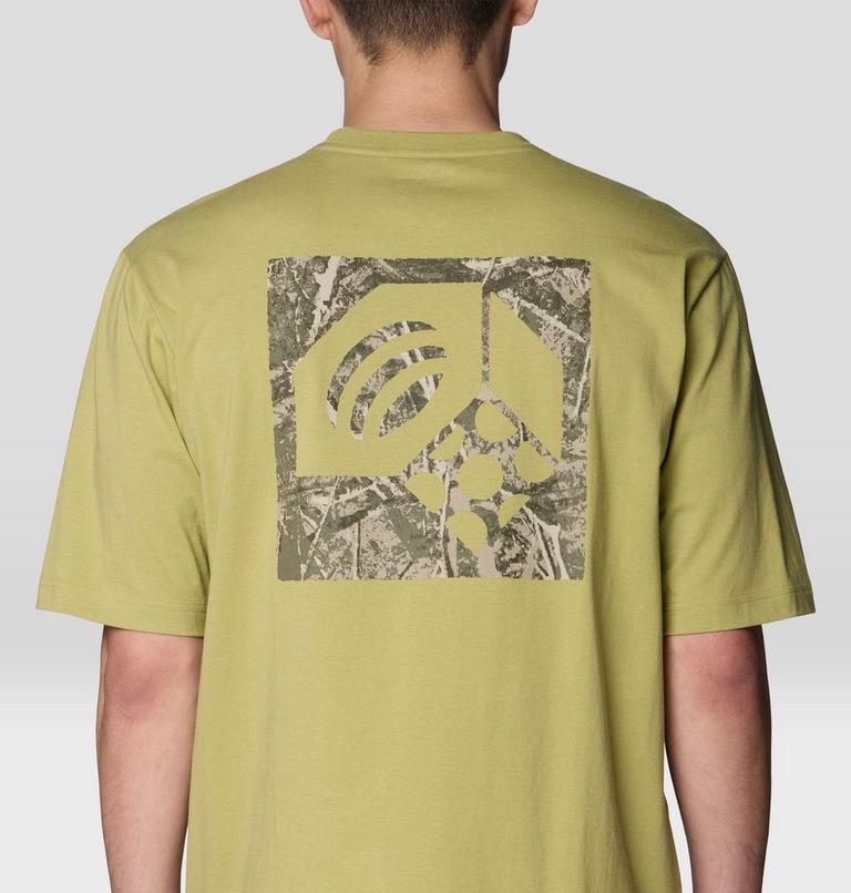 Men's Treecover Logo Short Sleeve, Color: Forest Moss, image 4