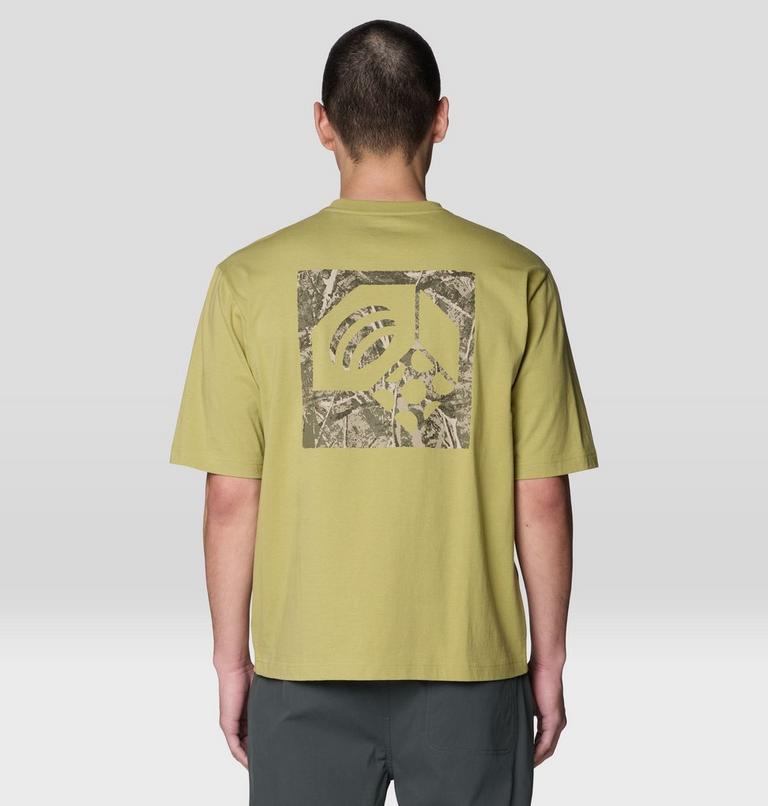 Men's Treecover Logo Short Sleeve, Color: Forest Moss, image 2
