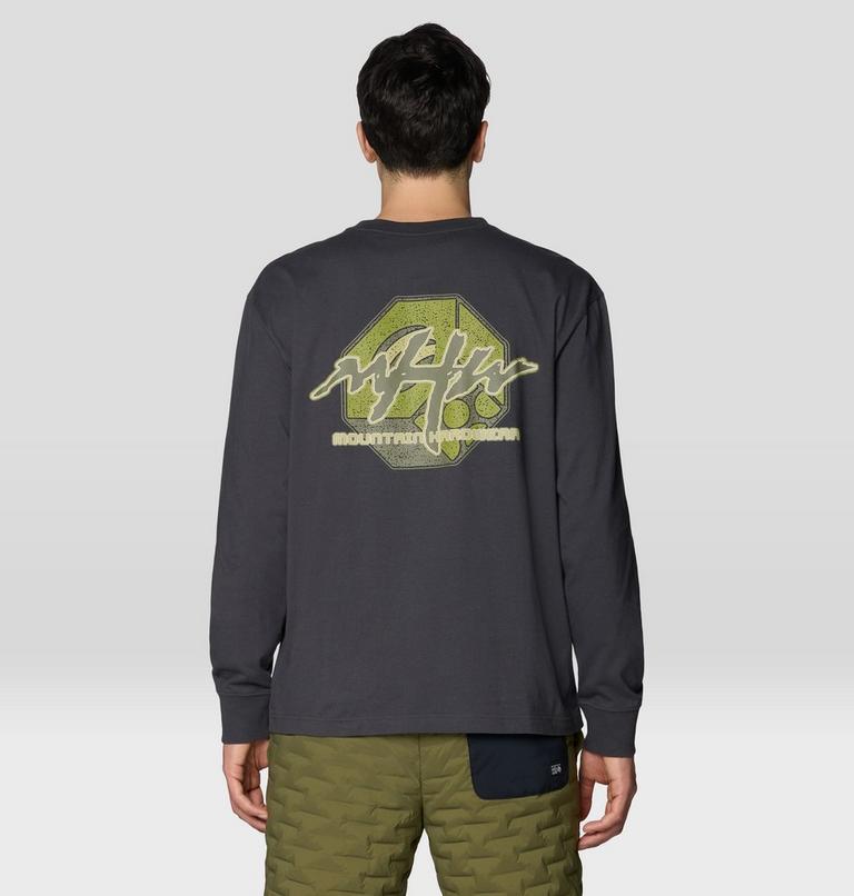 Men's MHW Archive Long Sleeve, Color: Shark, image 2