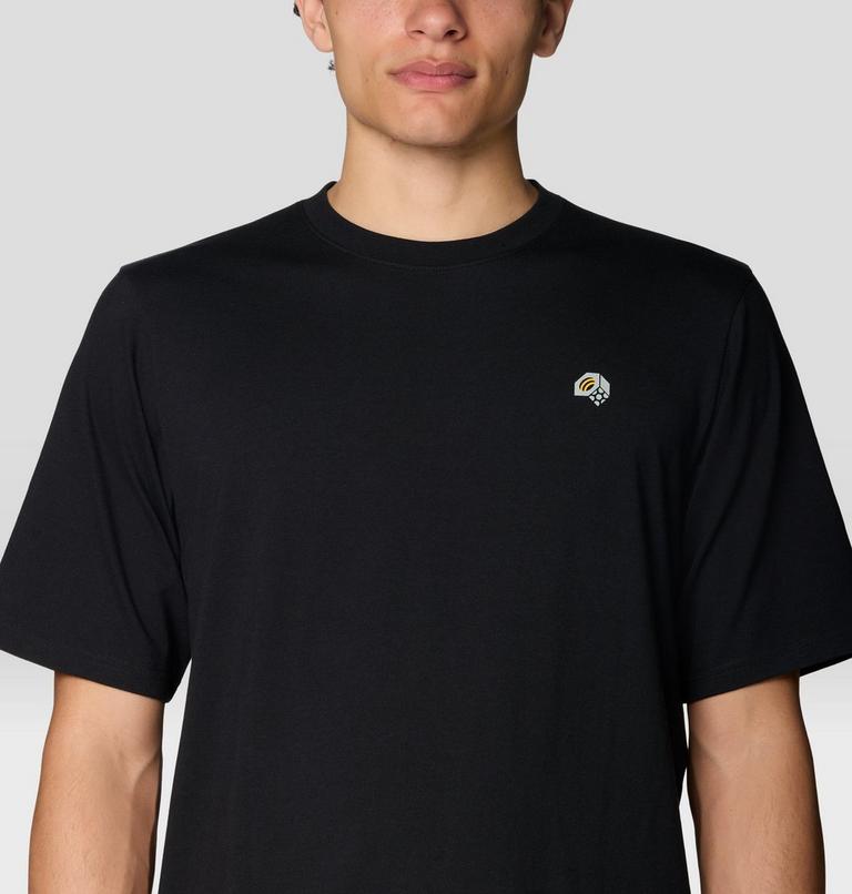 Men's MHW Nut Logo Short Sleeve, Color: Black, image 4