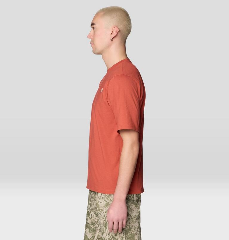 Men's MHW Nut Logo Short Sleeve, Color: Mars Red, image 3