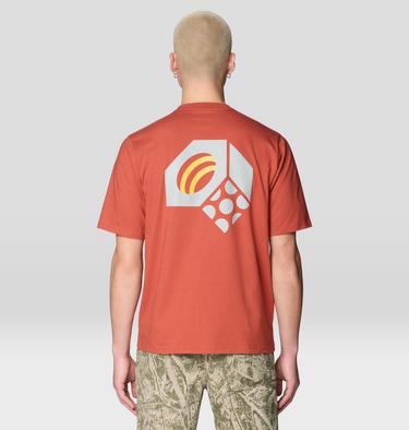 Men's MHW Nut Logo Short Sleeve, Color: Mars Red, image 2