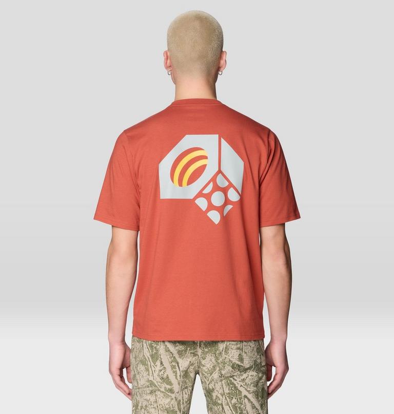 Men's MHW Nut Logo Short Sleeve, Color: Mars Red, image 2