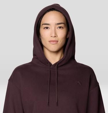Women's MHW Logo Pullover Hoody, Color: Deep Mulberry, image 8