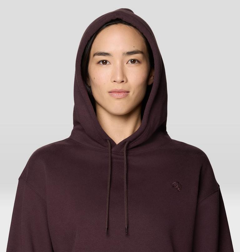 Women's MHW Logo Pullover Hoody, Color: Deep Mulberry, image 4