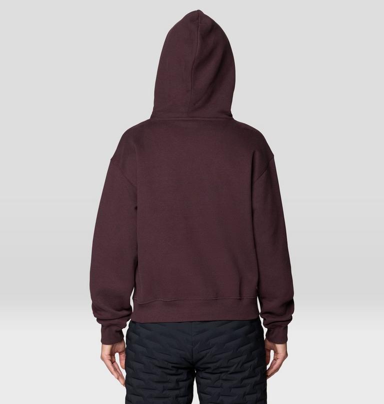 Women's MHW Logo Pullover Hoody, Color: Deep Mulberry, image 2
