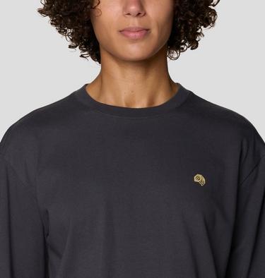Women's Seeking Wilder Paths Crop Long Sleeve, Color: Shark, image 4
