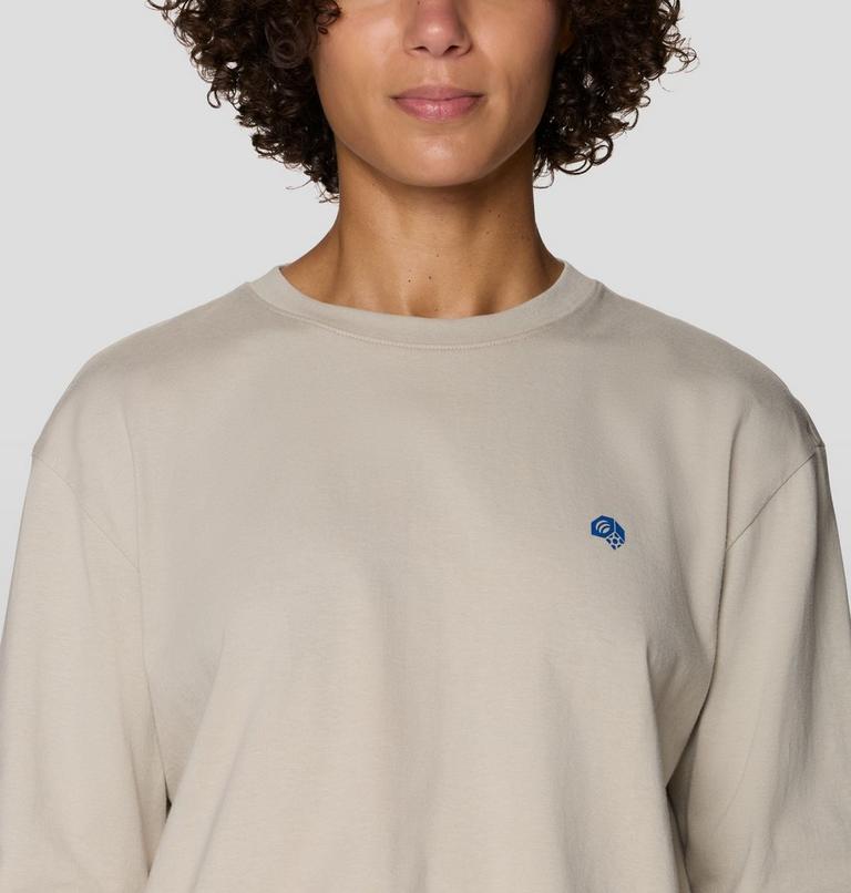 Women's Seeking Wilder Paths Crop Long Sleeve, Color: Sandblast, image 4