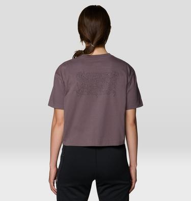 Women's Seek Wilder Paths Crop Short Sleeve, Color: Purple Sage, image 6