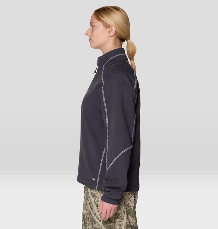 Women's Hardwear Supply Quarter Zip, Color: Shark, image 3