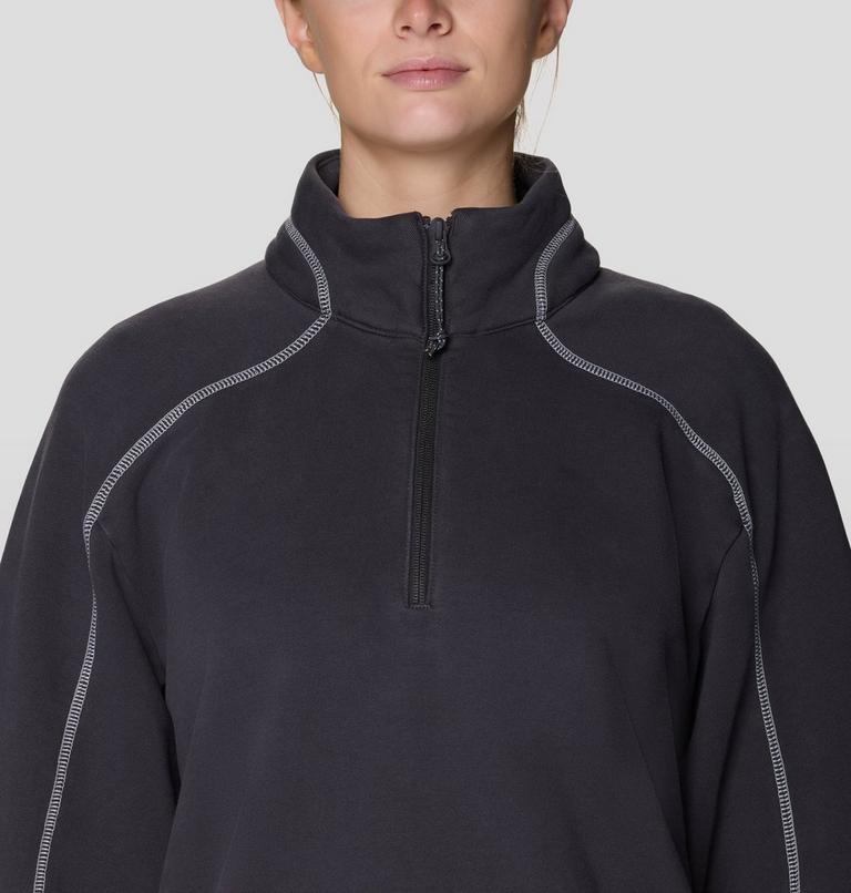 Women's Hardwear Supply Quarter Zip, Color: Shark, image 4