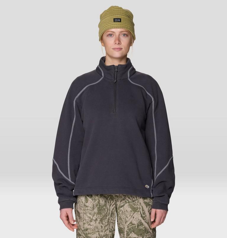 Women's Hardwear Supply Quarter Zip, Color: Shark, image 1