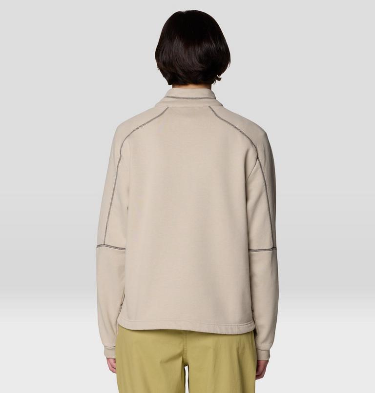 Women's Hardwear Supply Quarter Zip, Color: Fossil, image 3