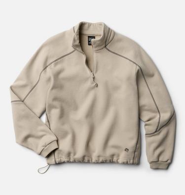 Women's Hardwear Supply Quarter Zip, Color: Fossil, image 6