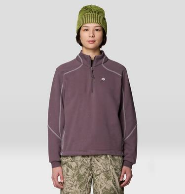 Women's Hardwear Supply Quarter Zip, Color: Purple Sage, image 9