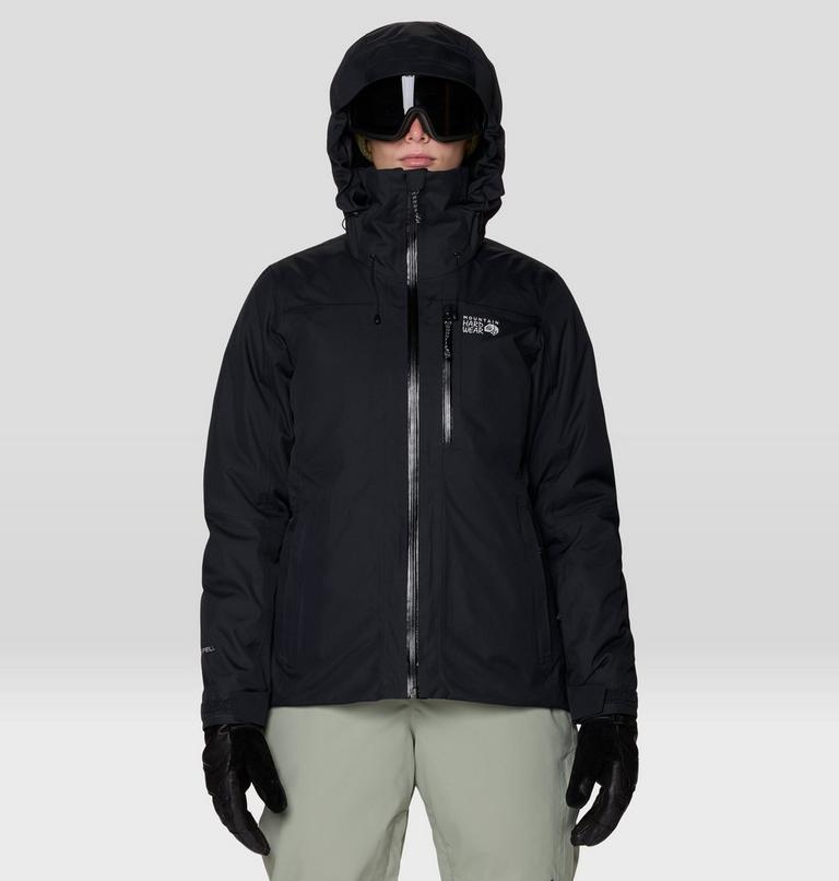 Women's Firefall Trifecta Jacket, Color: Black, image 4