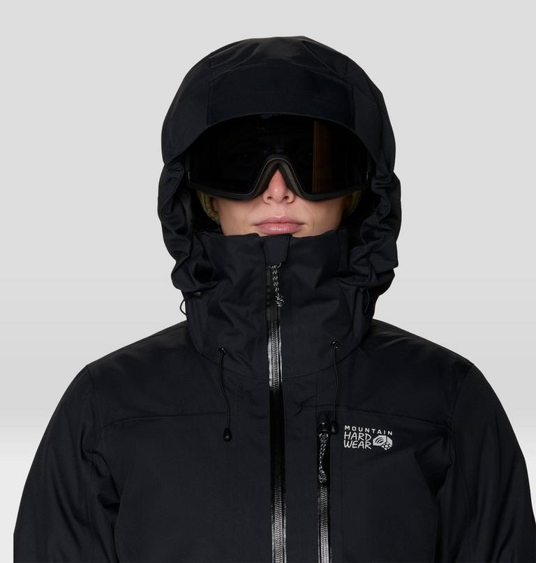 Women's Firefall Trifecta Jacket, Color: Black, image 8