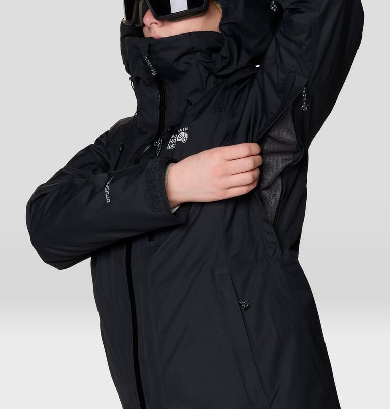 Women's Firefall Trifecta Jacket, Color: Black, image 11