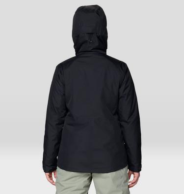 Women's Firefall Trifecta Jacket, Color: Black, image 10