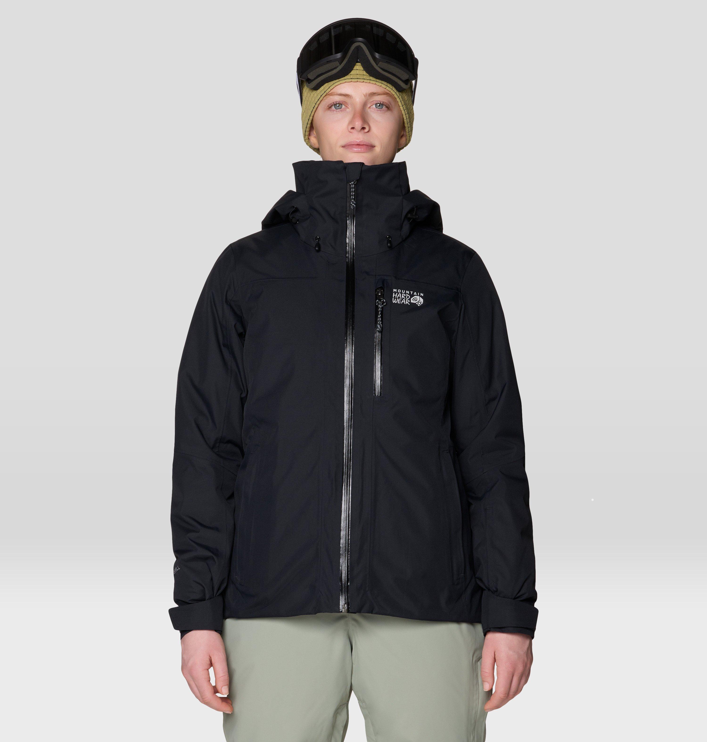 Mountain Hardwear Women's Firefall Trifecta Jacket - L - Black