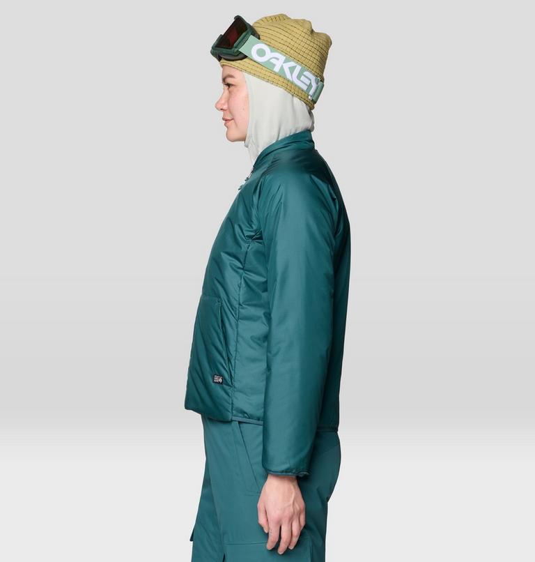 Women's Firefall Trifecta Jacket, Color: Aqua Marina, Icy Teal, image 12