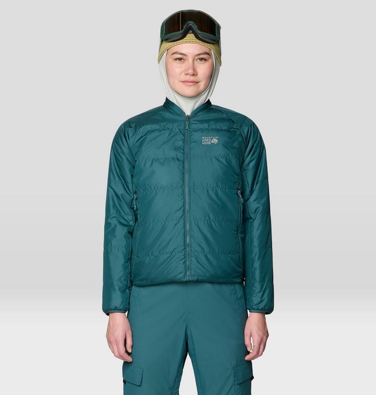 Women's Firefall Trifecta Jacket, Color: Aqua Marina, Icy Teal, image 13