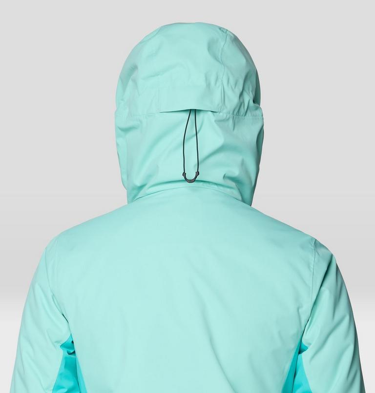 Women's Firefall Trifecta Jacket, Color: Aqua Marina, Icy Teal, image 8