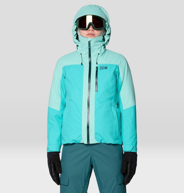 Women's Firefall Trifecta Jacket, Color: Aqua Marina, Icy Teal, image 1