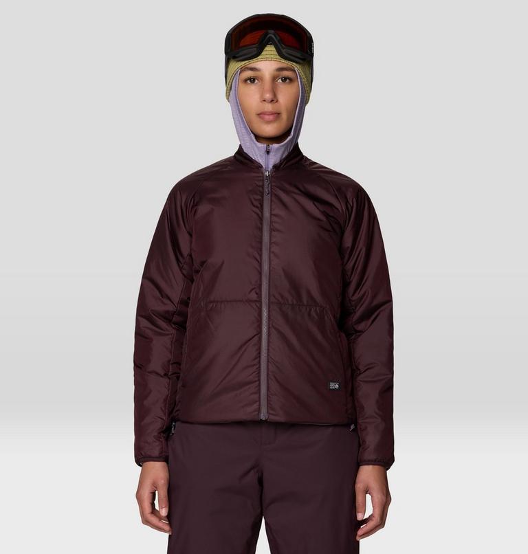 Women's Firefall Trifecta Jacket, Color: Violet Stone, Purple Sage, image 16